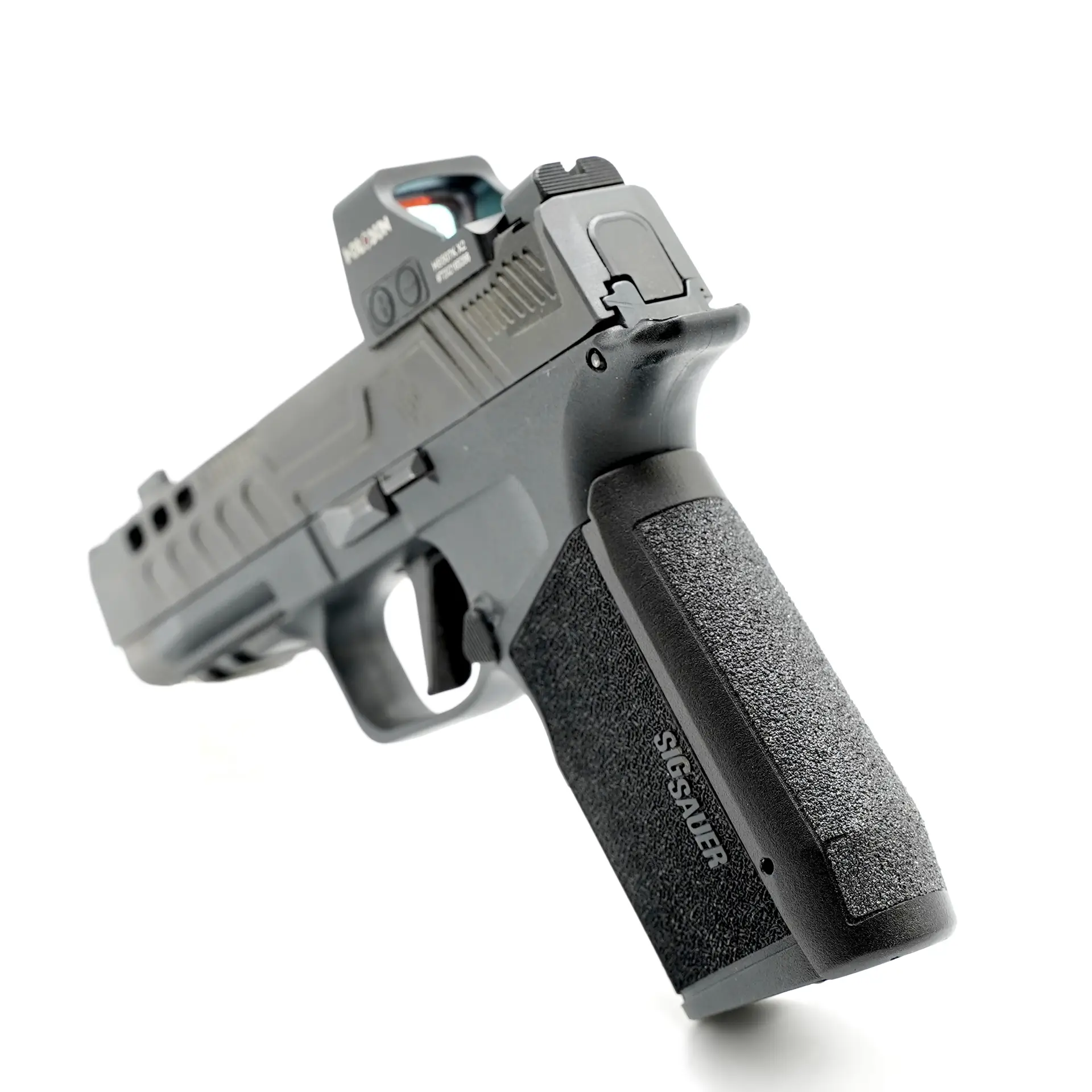 thumbnail image 2 of NDZ Performance Aluminum Backstrap For Sig P365 X Macro & Fuse – Textured, Fully Rounded (Black, Large/XL/XXL) 2 of 3