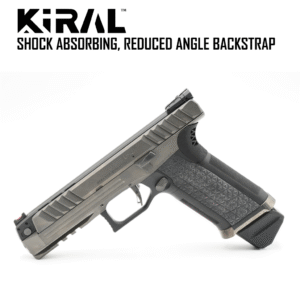 Shock Absorbing, Reduced Grip Angle Backstrap for Laugo Arms® Alien / Creator / Remus