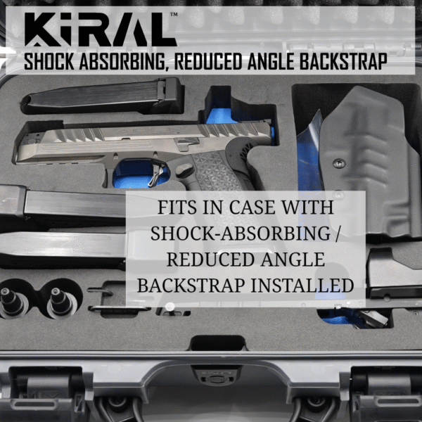 Shock Absorbing, Reduced Grip Angle Backstrap for Laugo Arms® Alien / Creator / Remus - Image 4