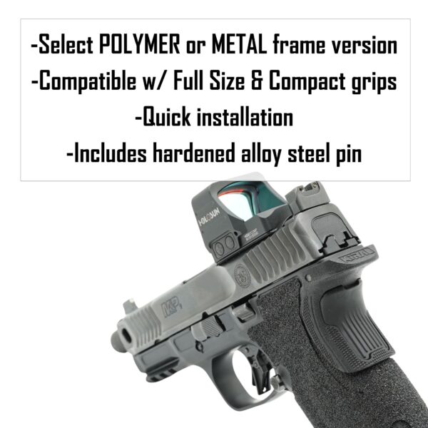 Shock Absorbing, Reduced Angle Backstrap for S&W® M&P® 2.0 (9mm/.40 frame) - Image 3